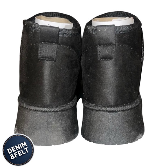 Wild Diva Black Platform Ankle Boots/Booties | NEW/NIB!!🖤🖤 - Picture 7 of 9